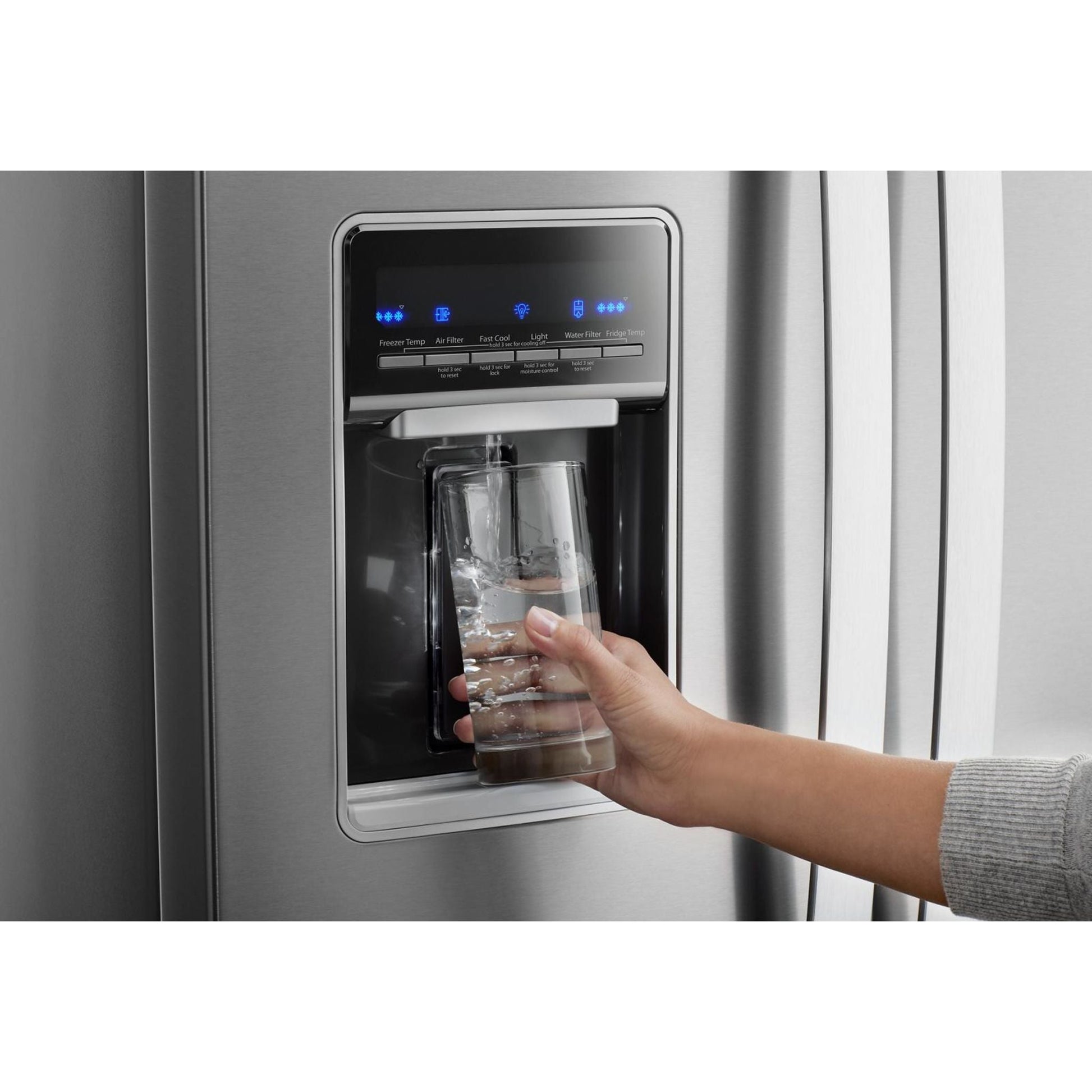 Whirlpool French Door Fridge (WRF560SEHZ) - Stainless Steel