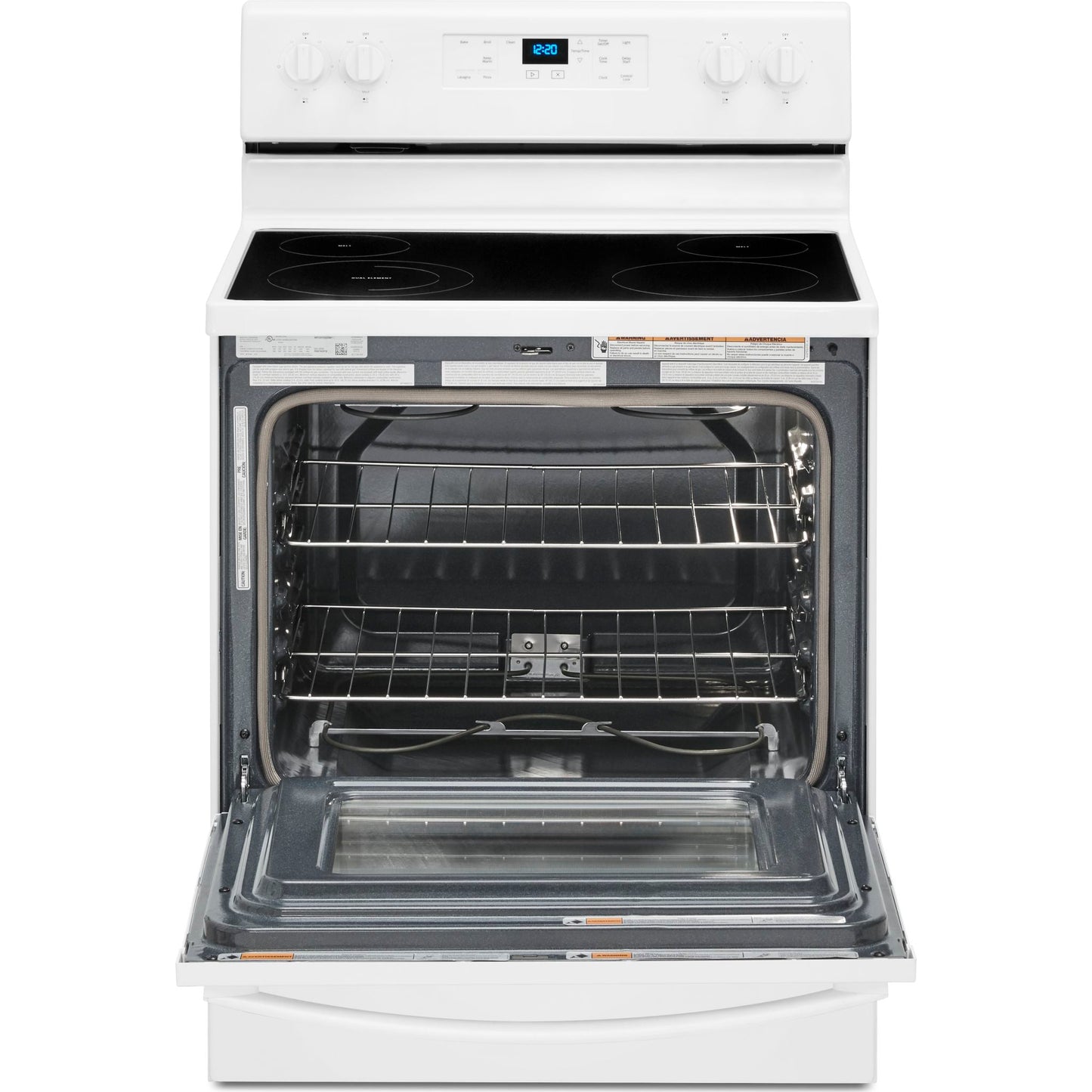 Whirlpool Self Clean Range (YWFE515S0JW) - White