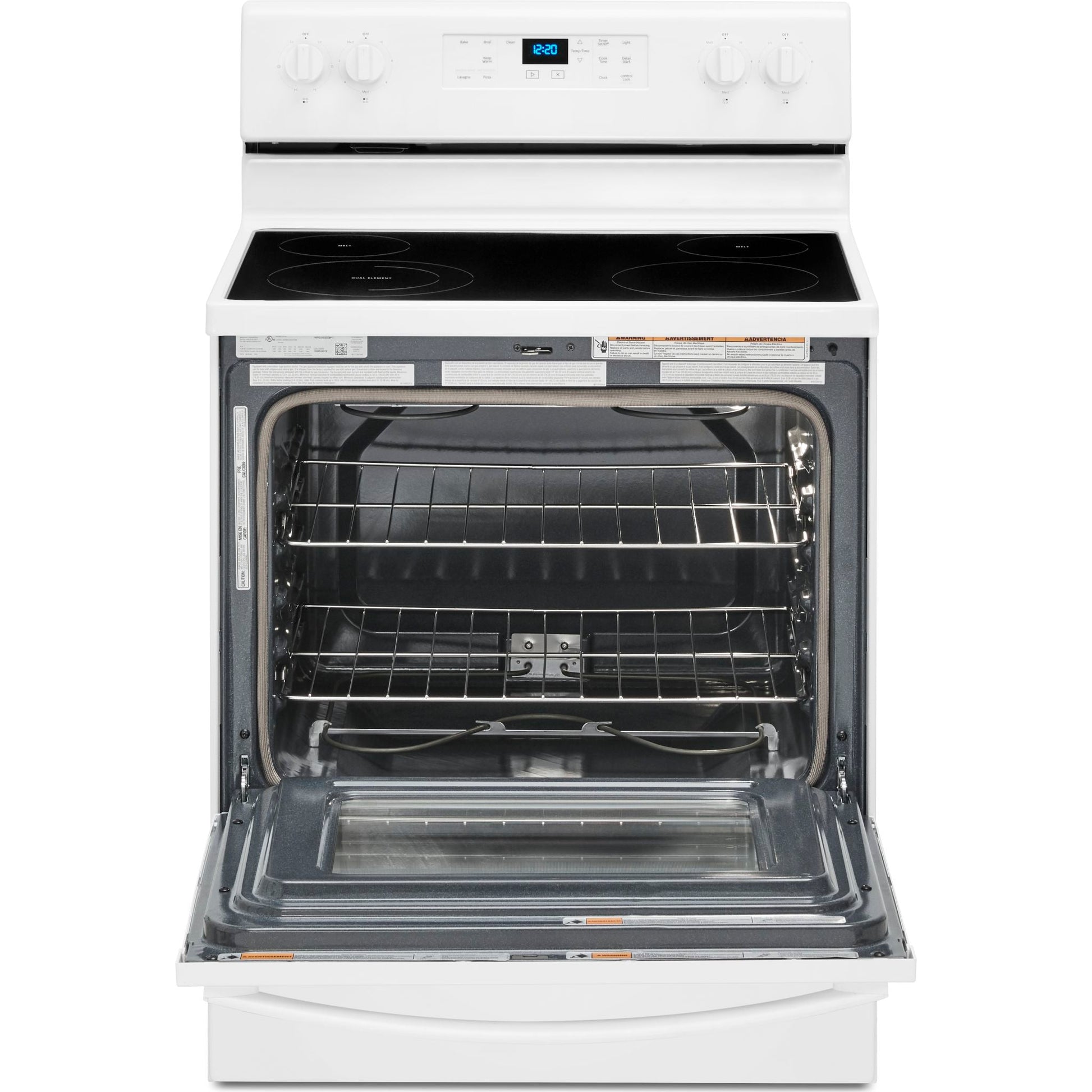 Whirlpool Self Clean Range (YWFE515S0JW) - White