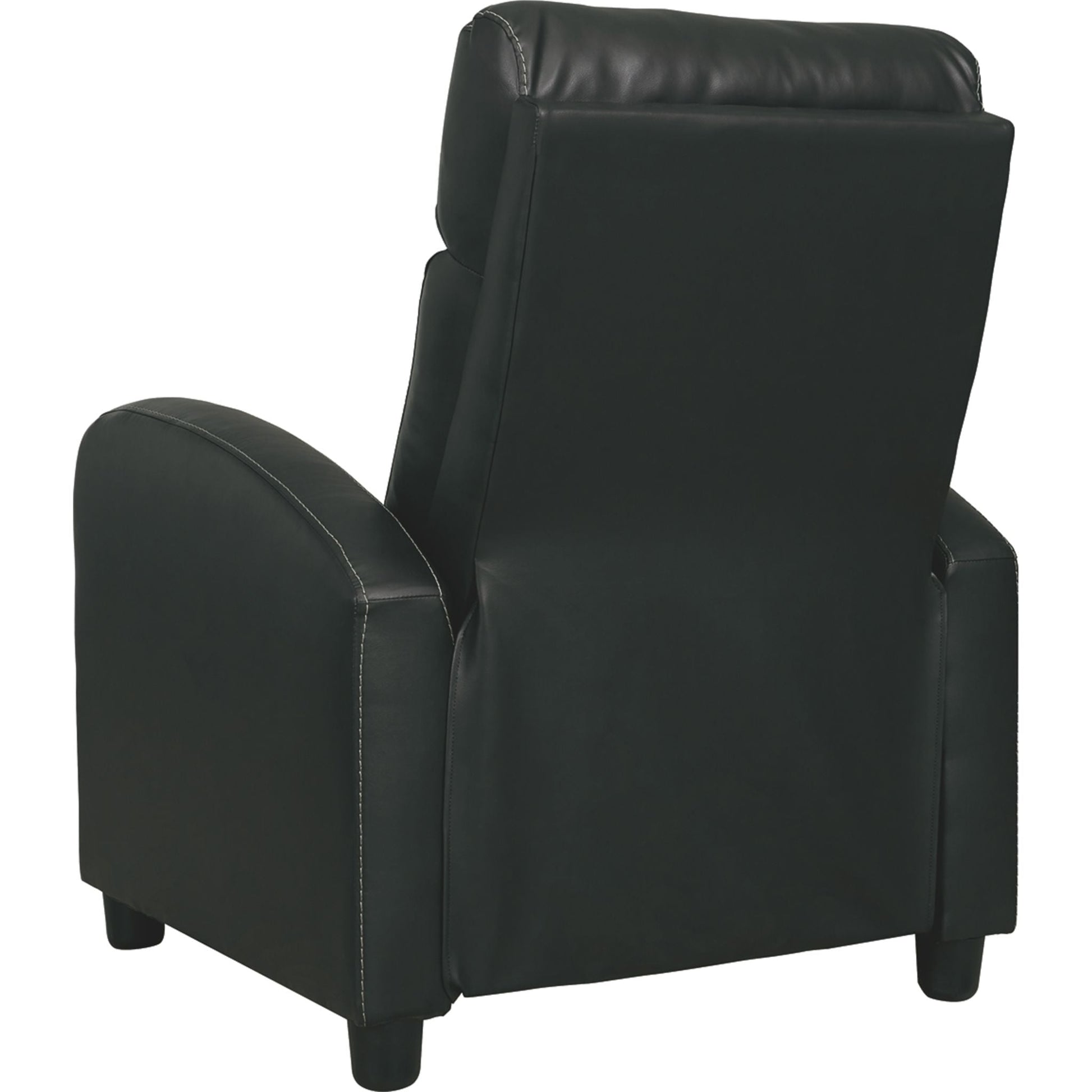Declo Low Leg Recliner - Black/Gray