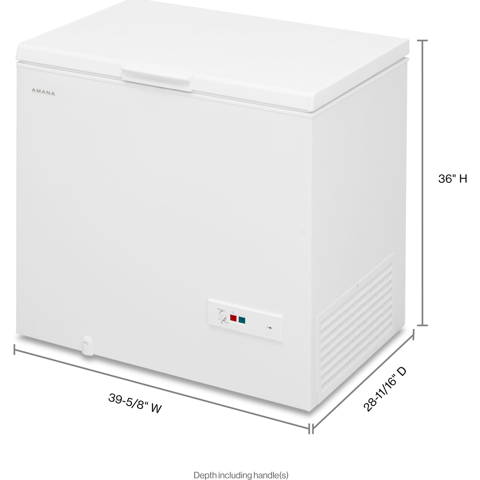 Amana Chest Freezer (AQC0902LW) - White