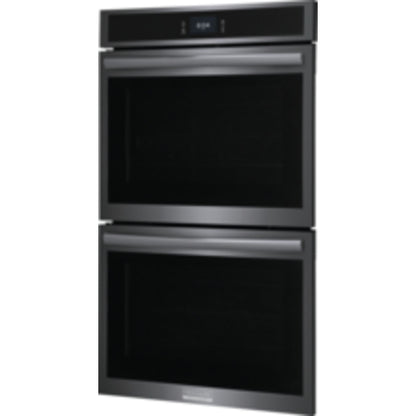 Frigidaire Gallery 30" True Convection Wall Oven (GCWD3067AD) - Black Stainless, SmudgeProof