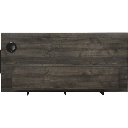 Barolli Gaming Desk - Gunmetal