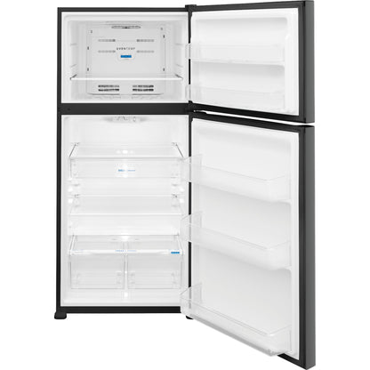 Frigidaire Top Mount Fridge (FFTR2045VD) - Black Stainless
