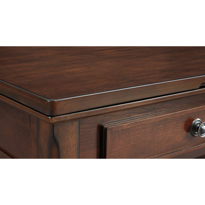 Porter Coffee Table - Rustic Brown