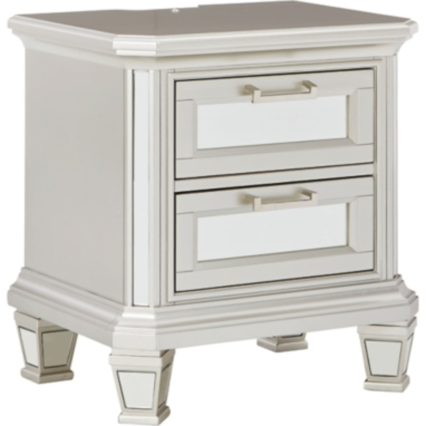 Lindenfield Nightstand - Silver