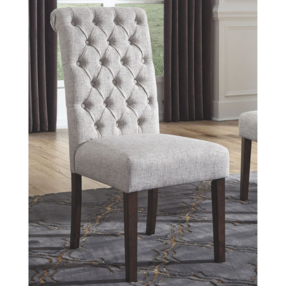 Hilmoore Side Chair - Reddish Brown - (D677-02)