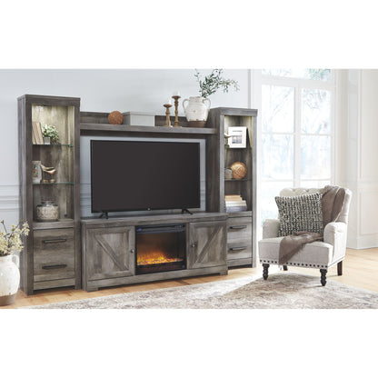 Wynnlow Entertainment / Fireplace - Gray