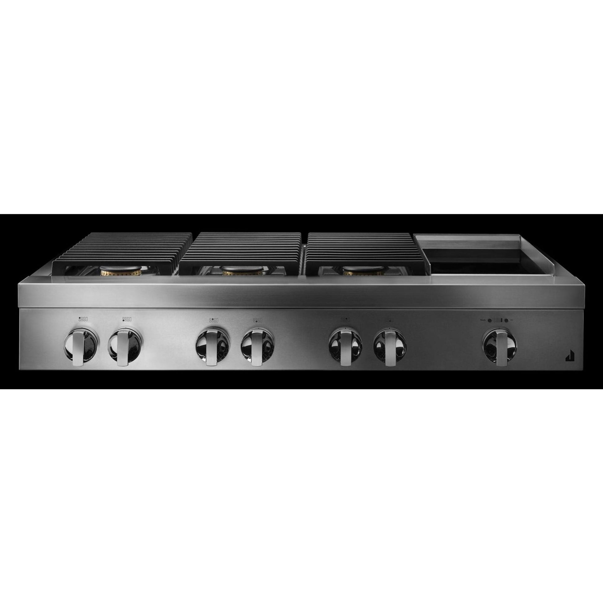 JennAir 48" Gas Cooktop (JGCP548HM) - Floating Glass Black