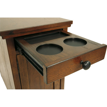 Laflorn Chairside Table - Brown