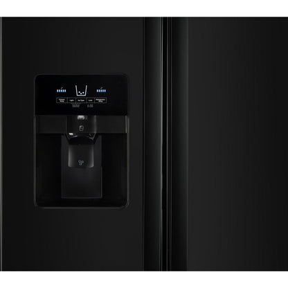 Whirlpool Side x Side Fridge (WRS321SDHB) - Black