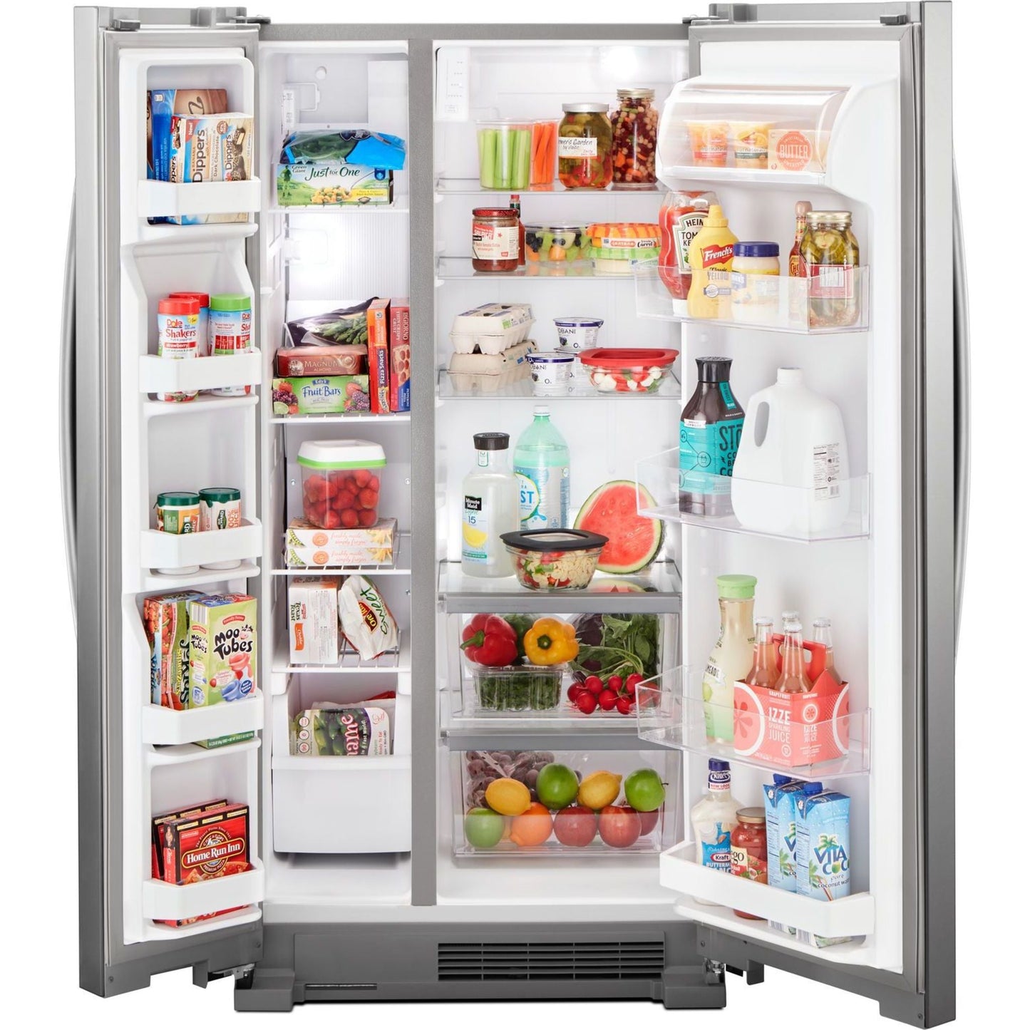 Whirlpool Side x Side Fridge (WRS312SNHM) - Stainless Steel