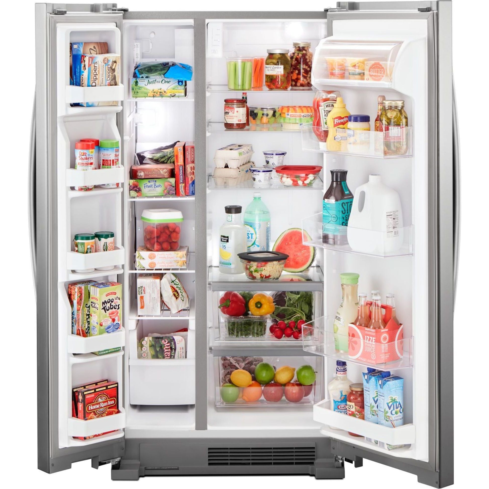 Whirlpool Side x Side Fridge (WRS312SNHM) - Stainless Steel
