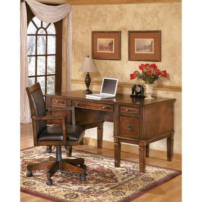 Hamlyn Office Chair - Medium Brown