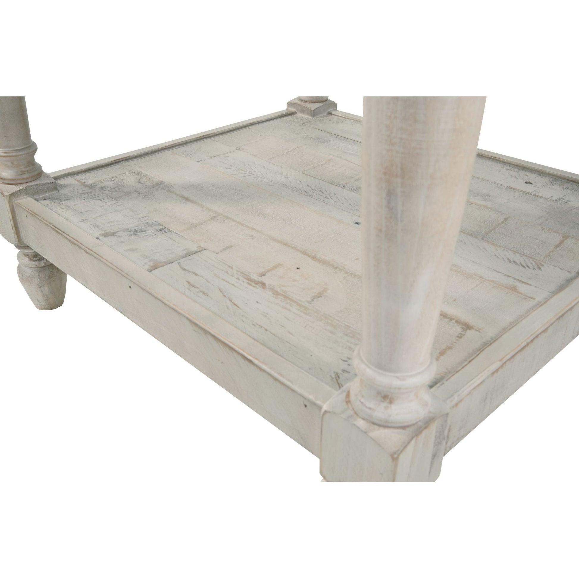 Malmaison End Table - Whitewash