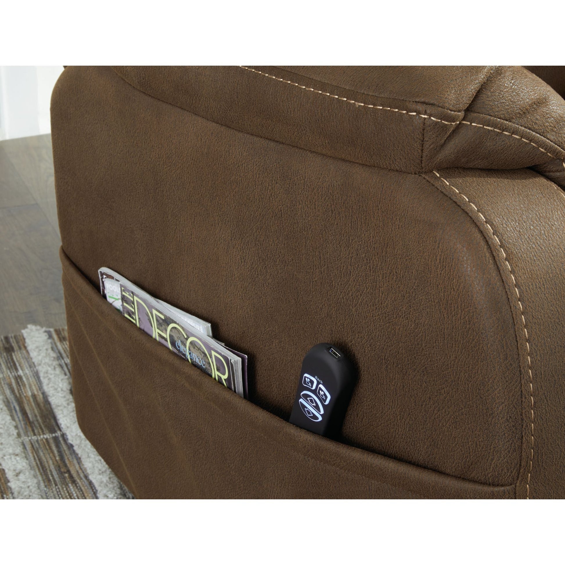 Whitehill Power Lift Recliner - Chocolate