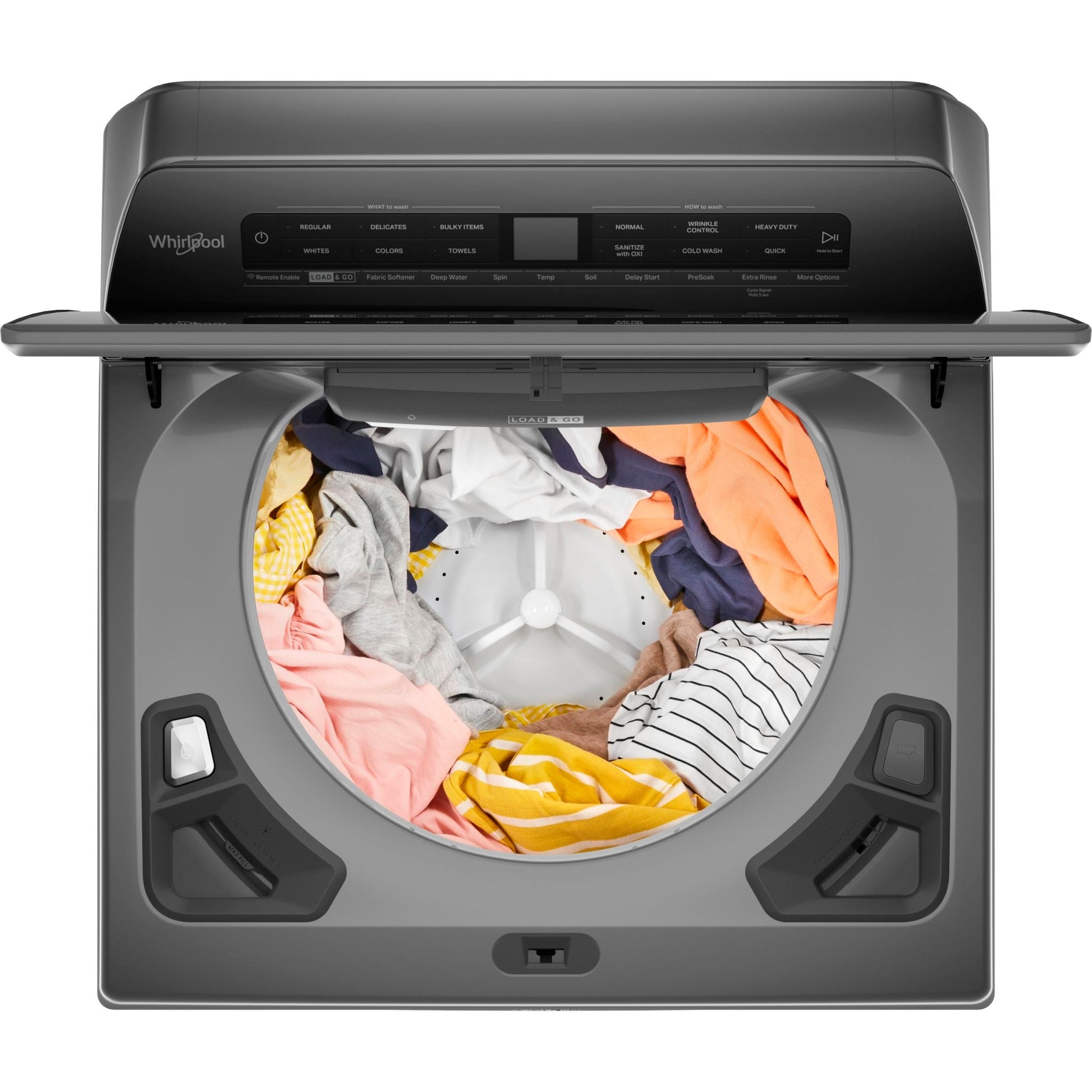 Whirlpool Top Load Washer (WTW6120HC) - Chrome Shadow