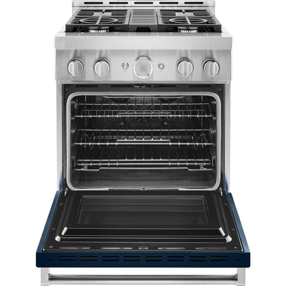 KitchenAid Gas Range (KFGC500JIB) - Ink Blue