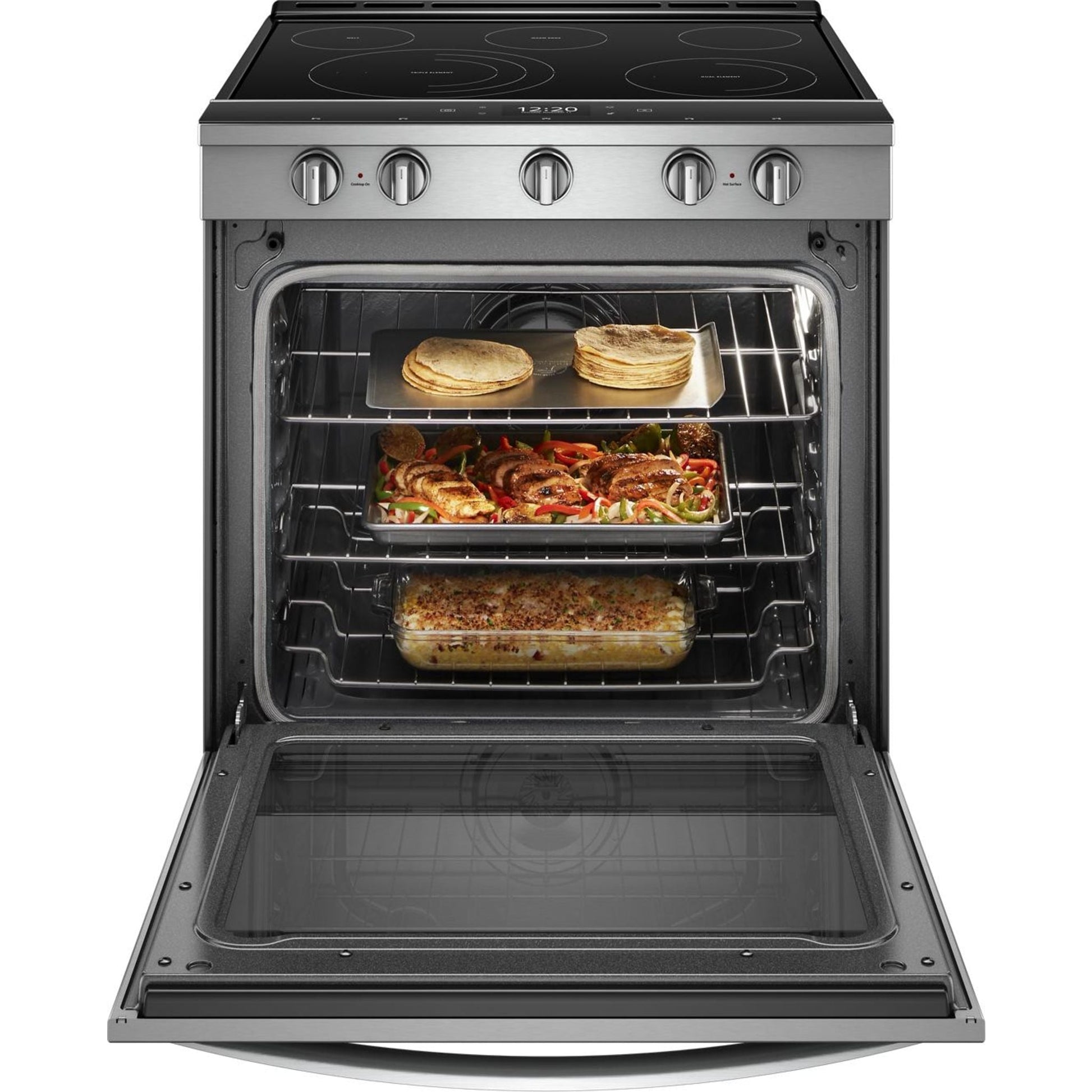 Whirlpool Front Control Range (YWEE750H0HZ) - Stainless Steel