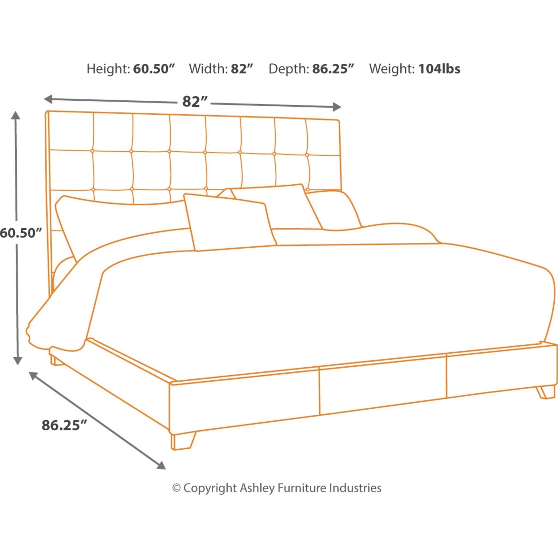 Dolante Upholstered Bed