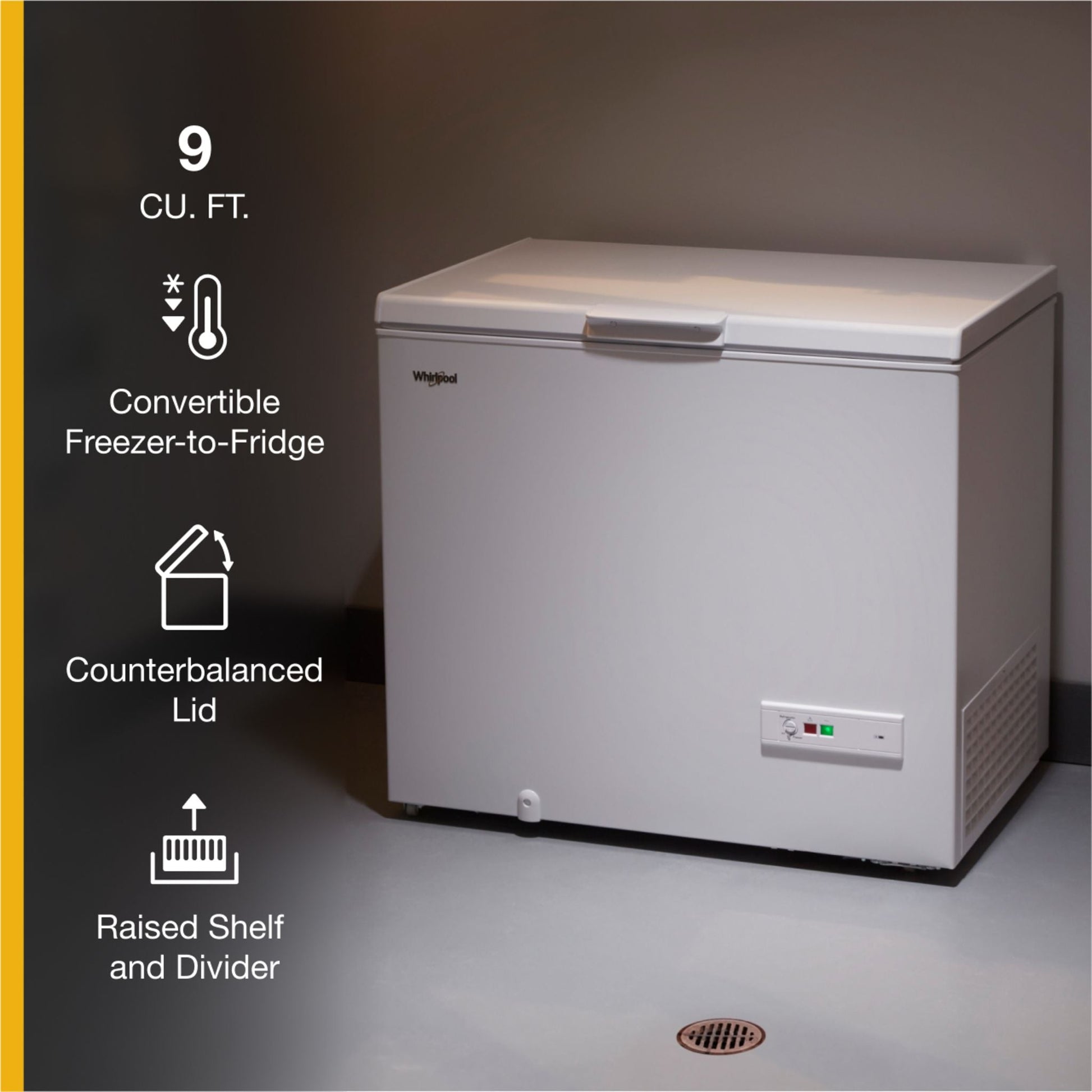 Whirlpool Convertible (WZC3209LW) - WHITE