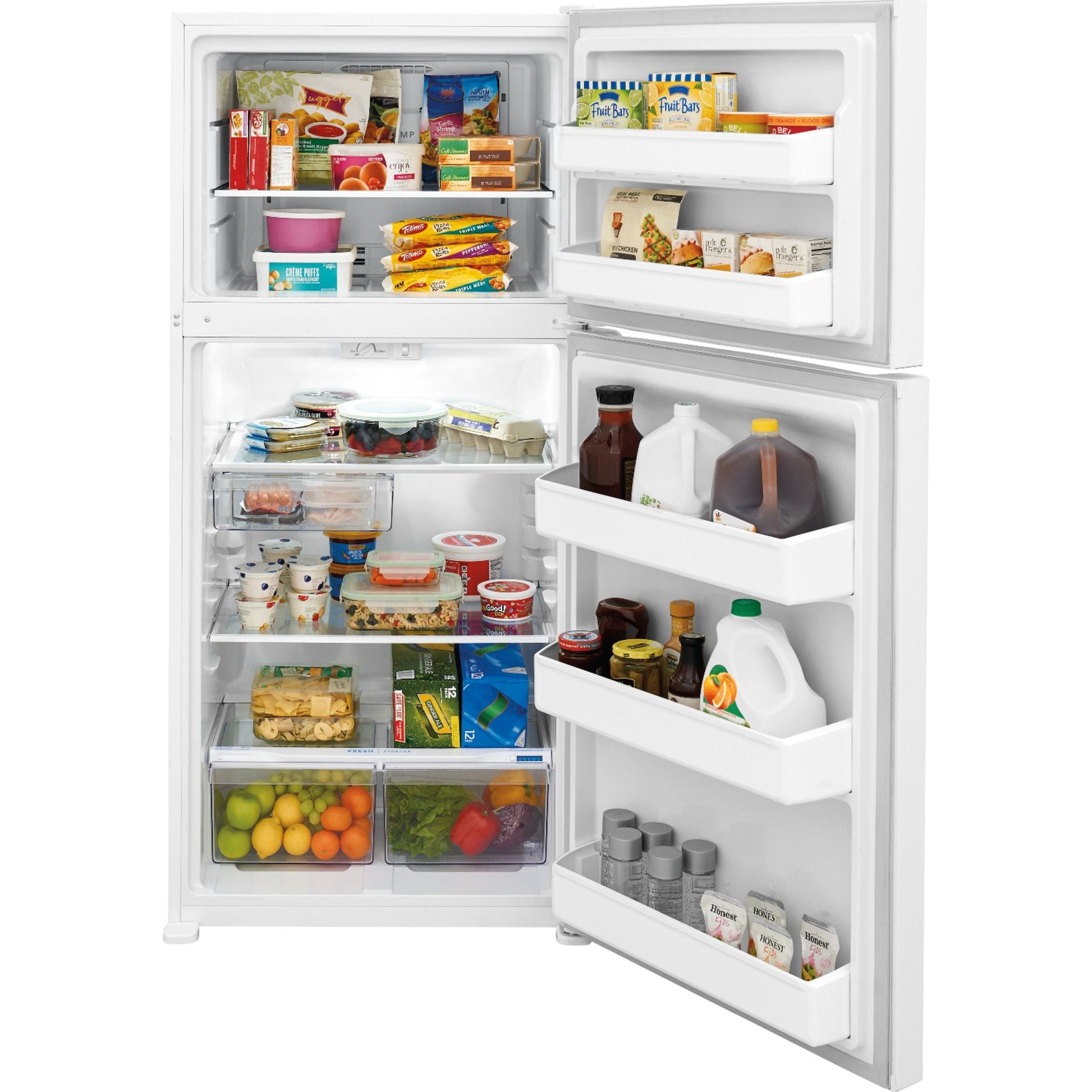 Frigidaire Top Mount Fridge (FFTR1835VW) - White