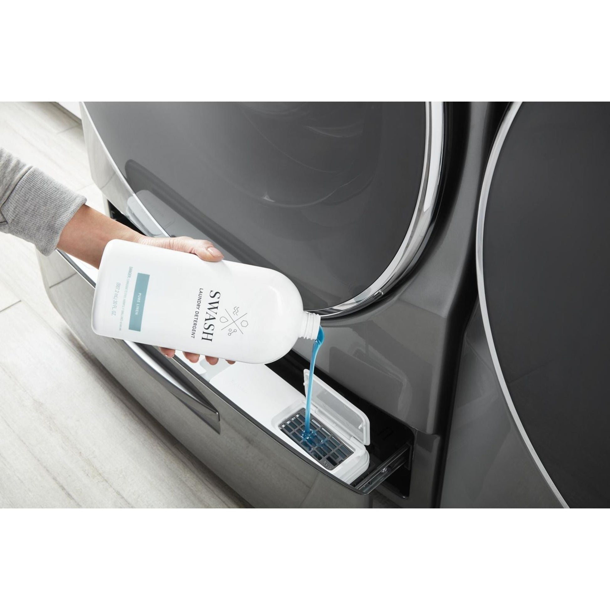 Whirlpool Front Load Washer (WFW9620HC) - Chrome Shadow