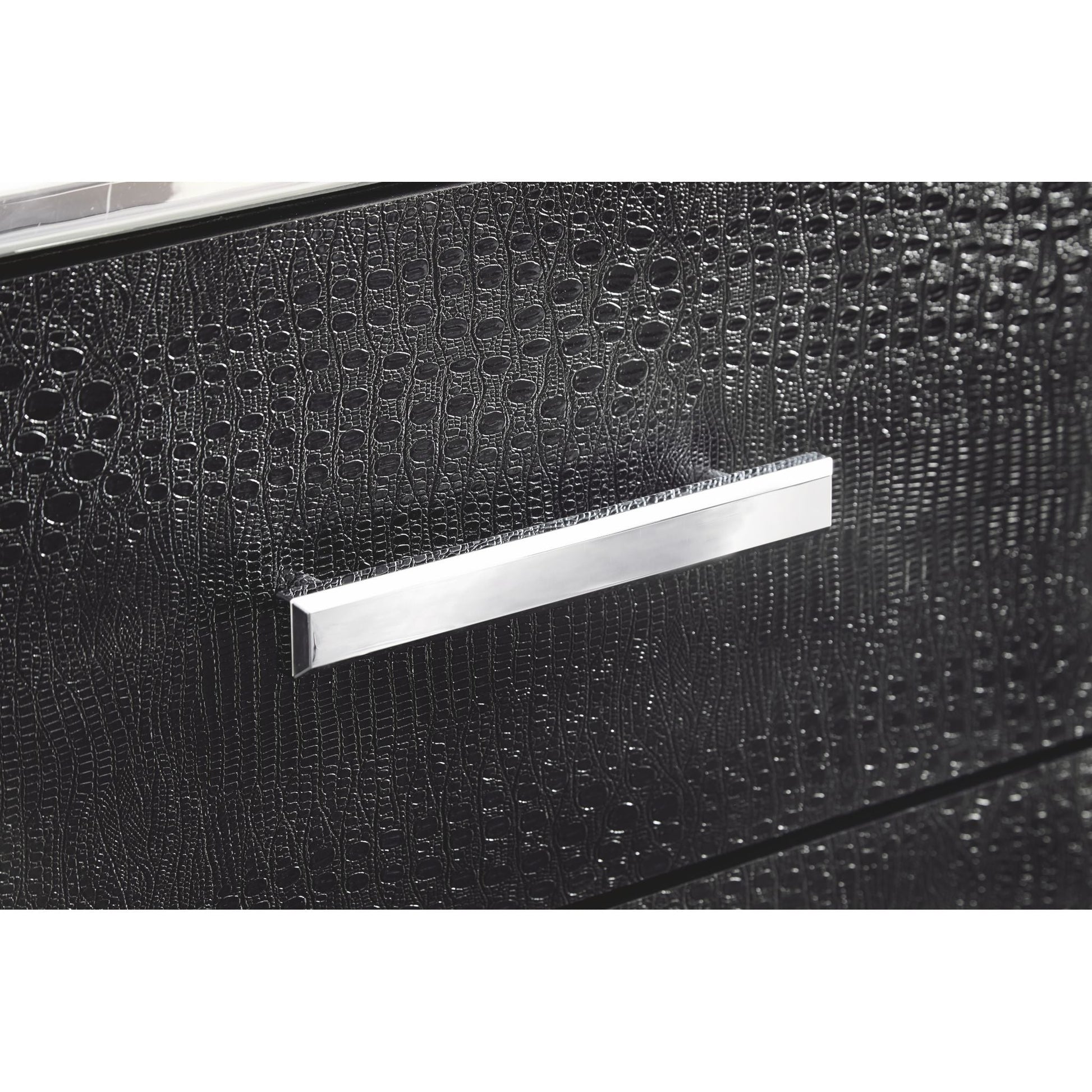 Kaydell 3 Piece King Bed - Black