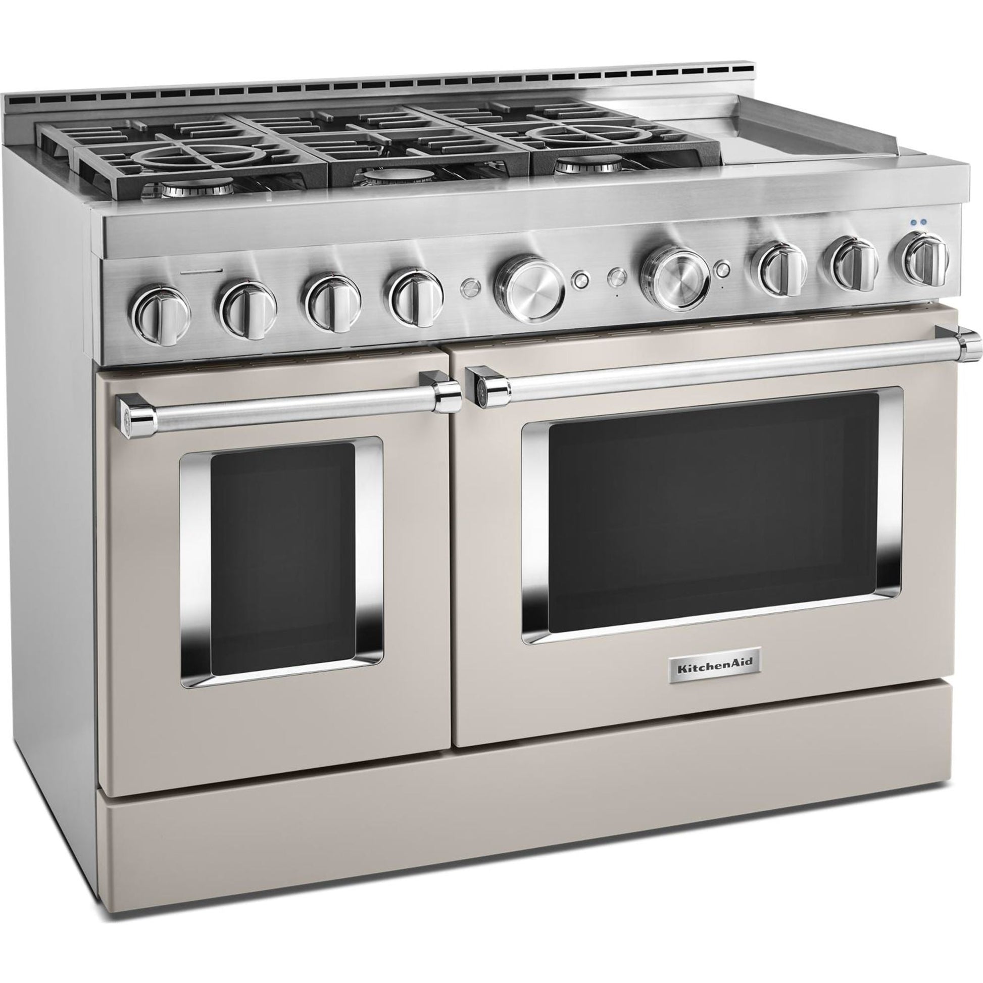 KitchenAid Gas Range (KFGC558JMH) - Milkshake