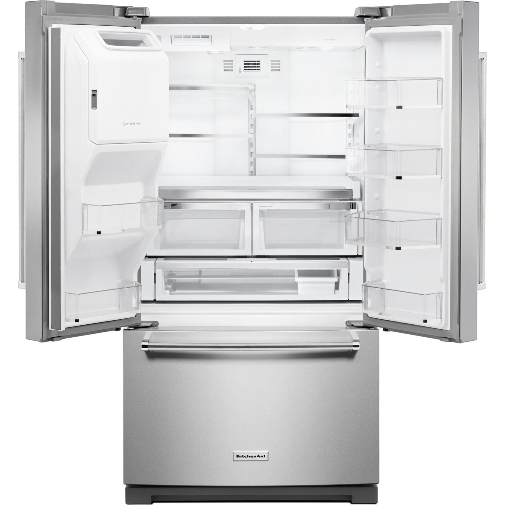 KitchenAid French Door Fridge (KRFF507HPS) - Stainless Steel