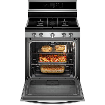 Whirlpool Gas Range (WFG975H0HZ) - Stainless Steel