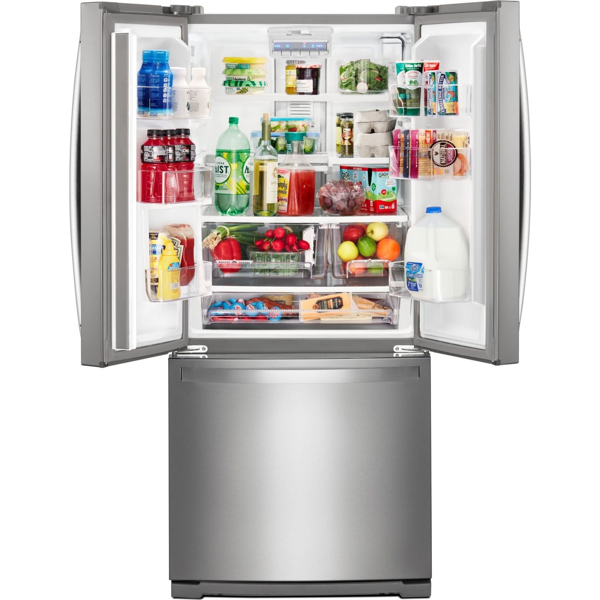 Whirlpool French Door Fridge (WRF560SFHZ) - Stainless Steel