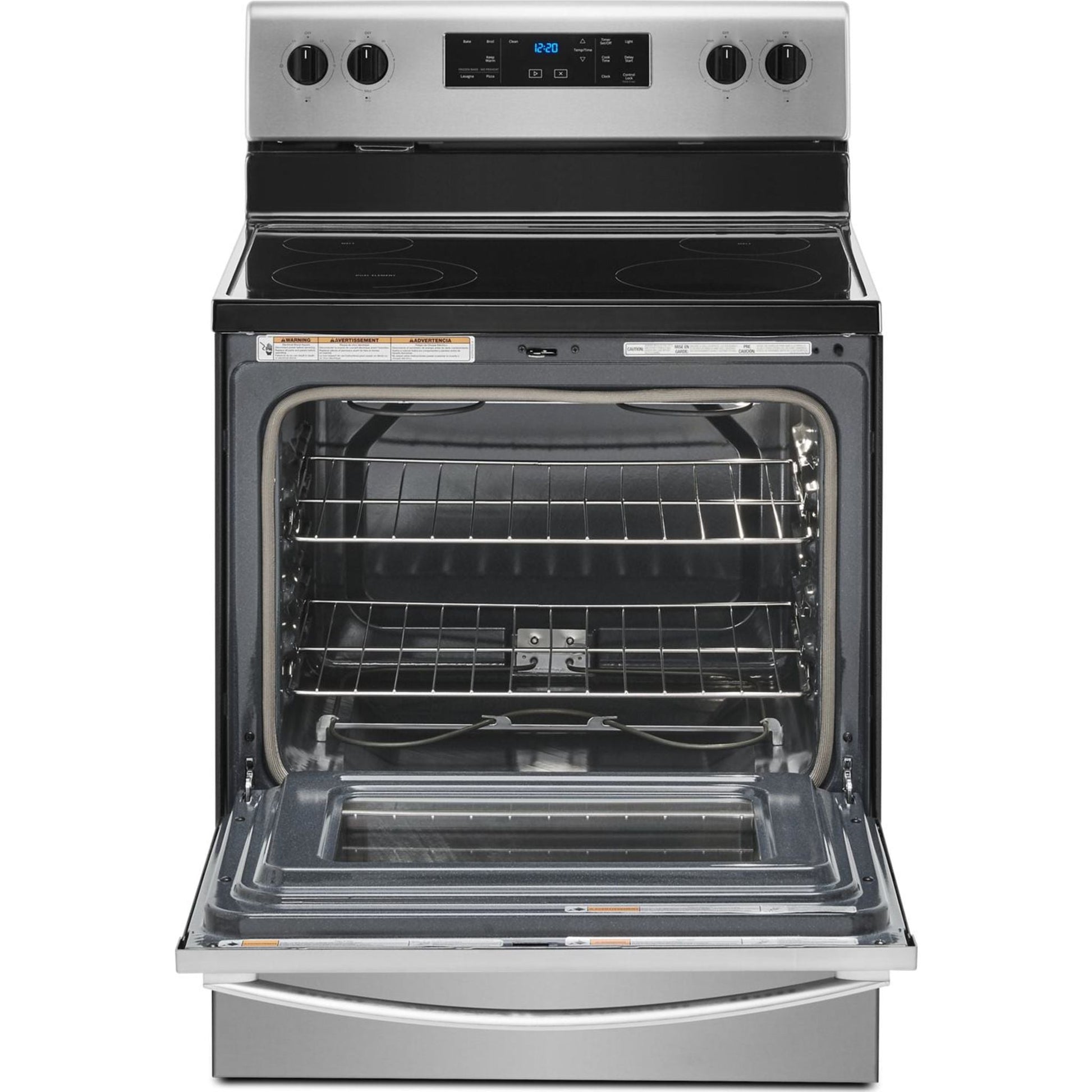 Whirlpool 30" Self Clean Range (YWFE515S0JS) - Stainless Steel