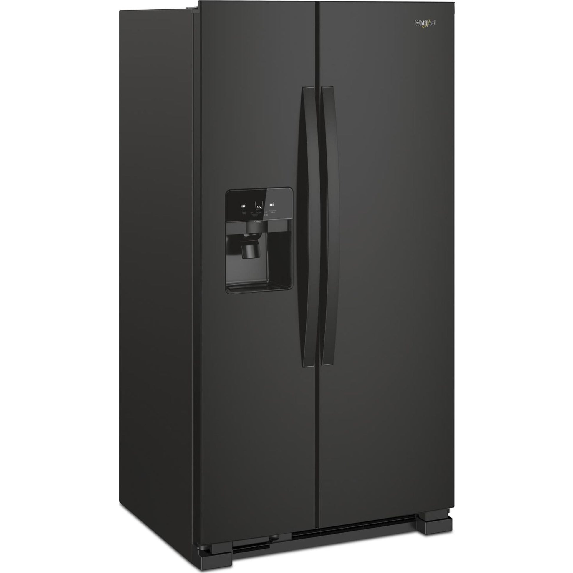 Whirlpool Side x Side Fridge (WRS325SDHB) - Black