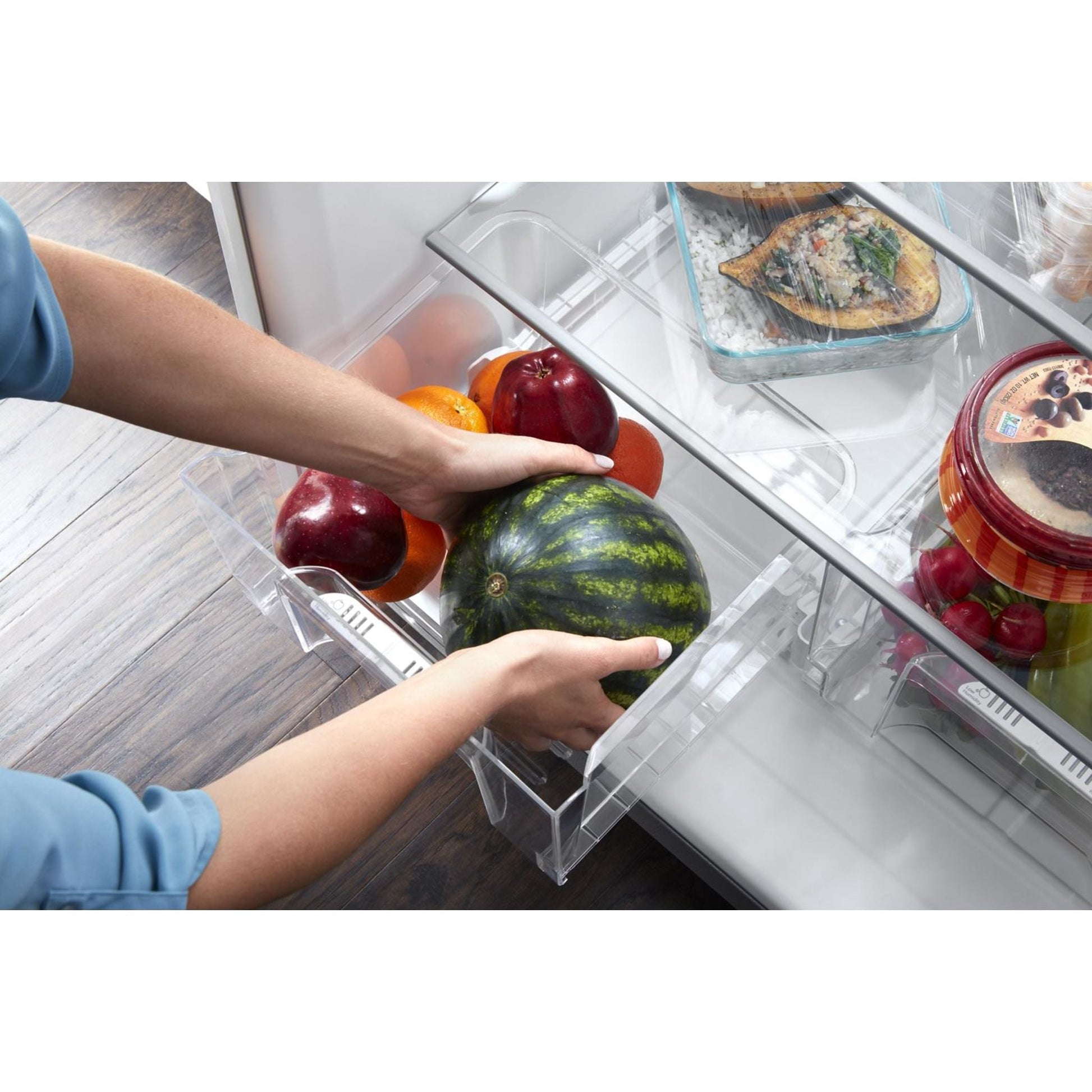 Maytag Top Mount Fridge (MRT118FFFE) - Black