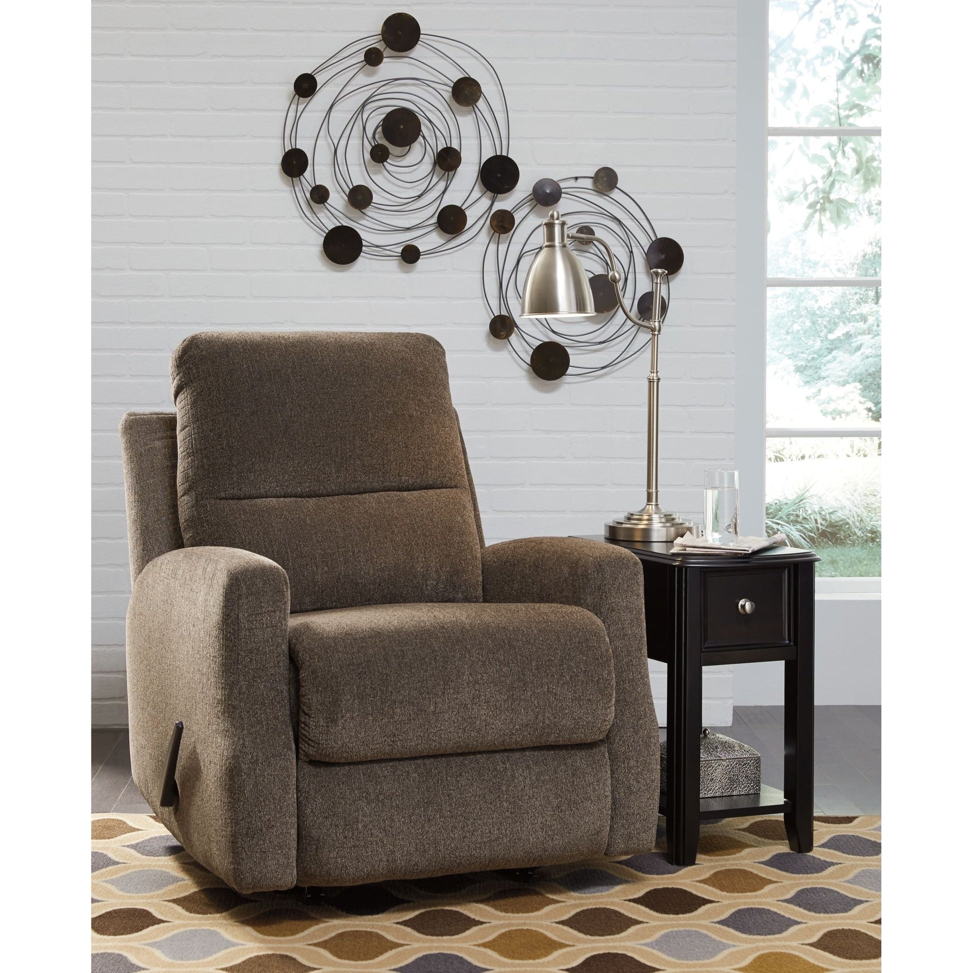 Breegin Chairside Table - Black