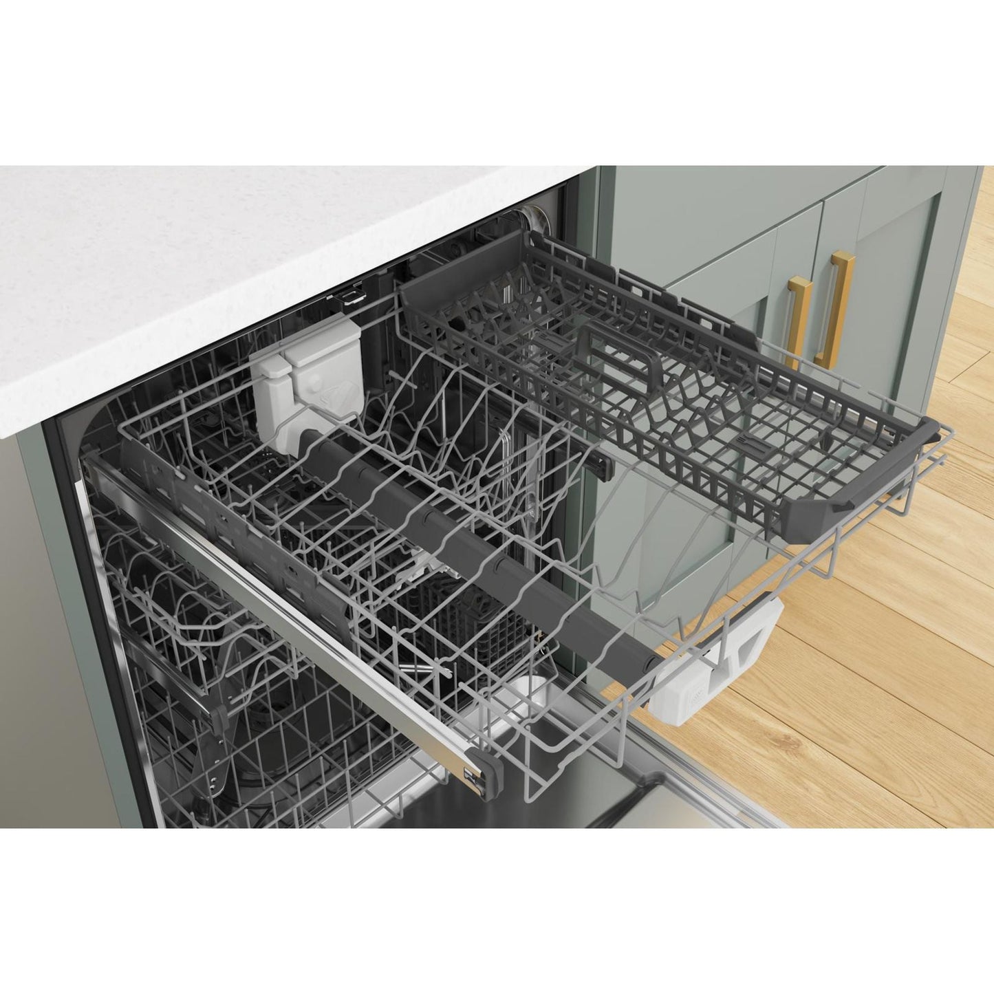 Whirlpool Dishwasher (WDT970SAKV) - BLACK STAINLESS