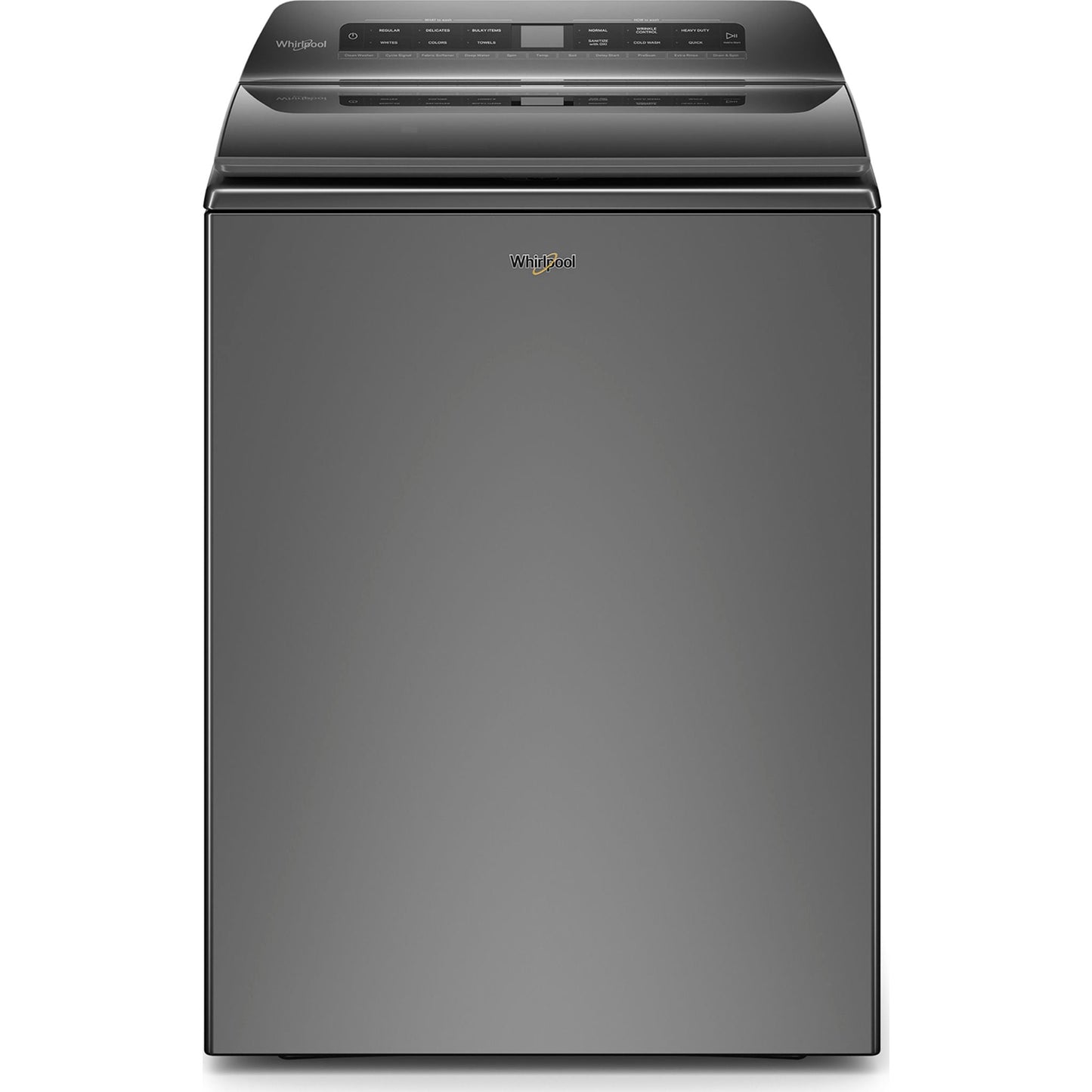 Whirlpool Top Load Washer (WTW5105HC) - Chrome Shadow
