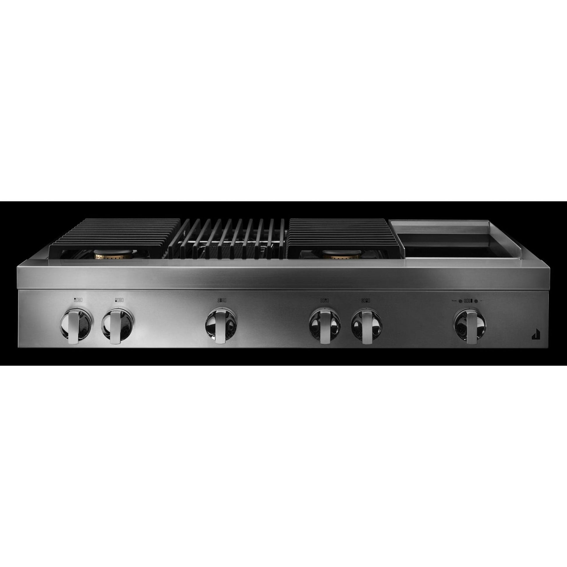 JennAir 48" Gas Cooktop (JGCP748HM) - Floating Glass Black