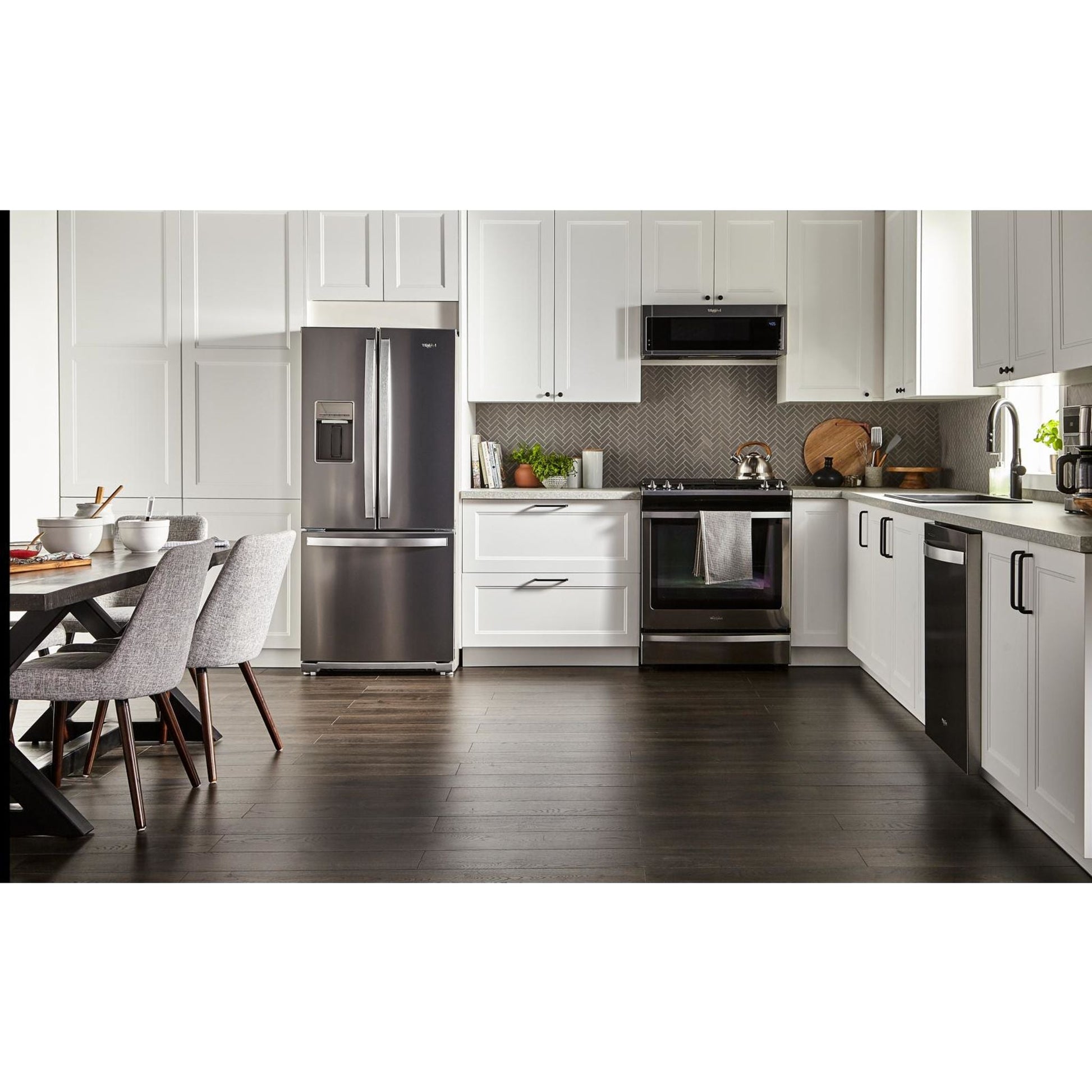 Whirlpool French Door Fridge (WRF560SEHZ) - Stainless Steel