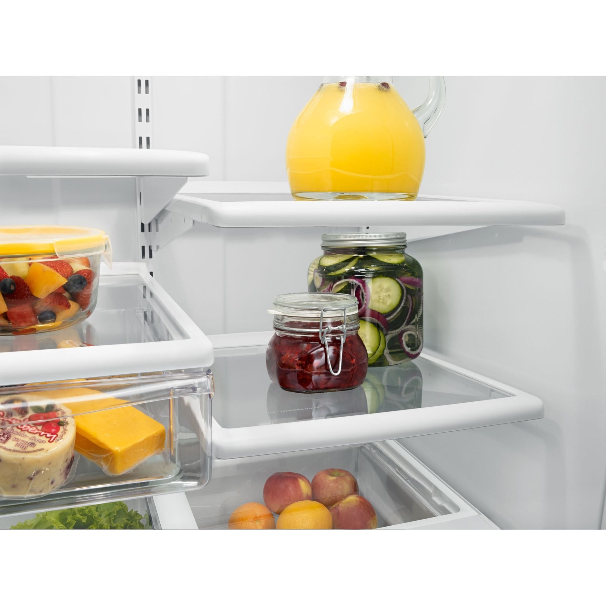 Whirlpool Bottom Mount Fridge (WRB322DMBW) - White