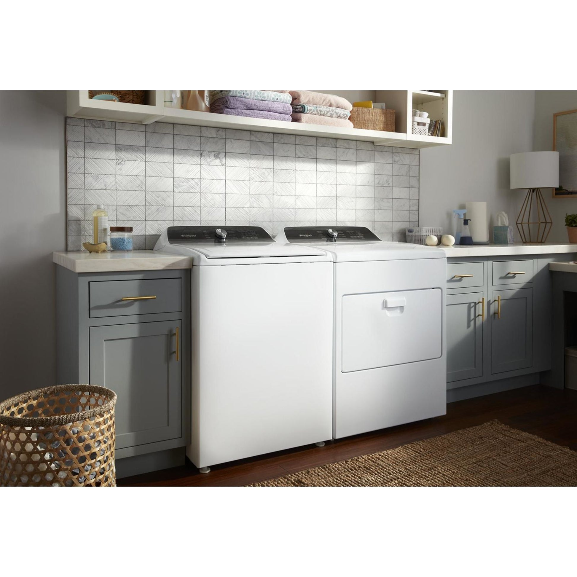 Whirlpool Top Load Washer (WTW5015LW) - WHITE