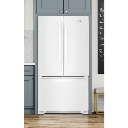 Whirlpool French Door Fridge (WRF535SWHW) - White