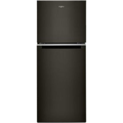 Whirlpool Top Mount Fridge (WRT312CZJV) - Black Stainless