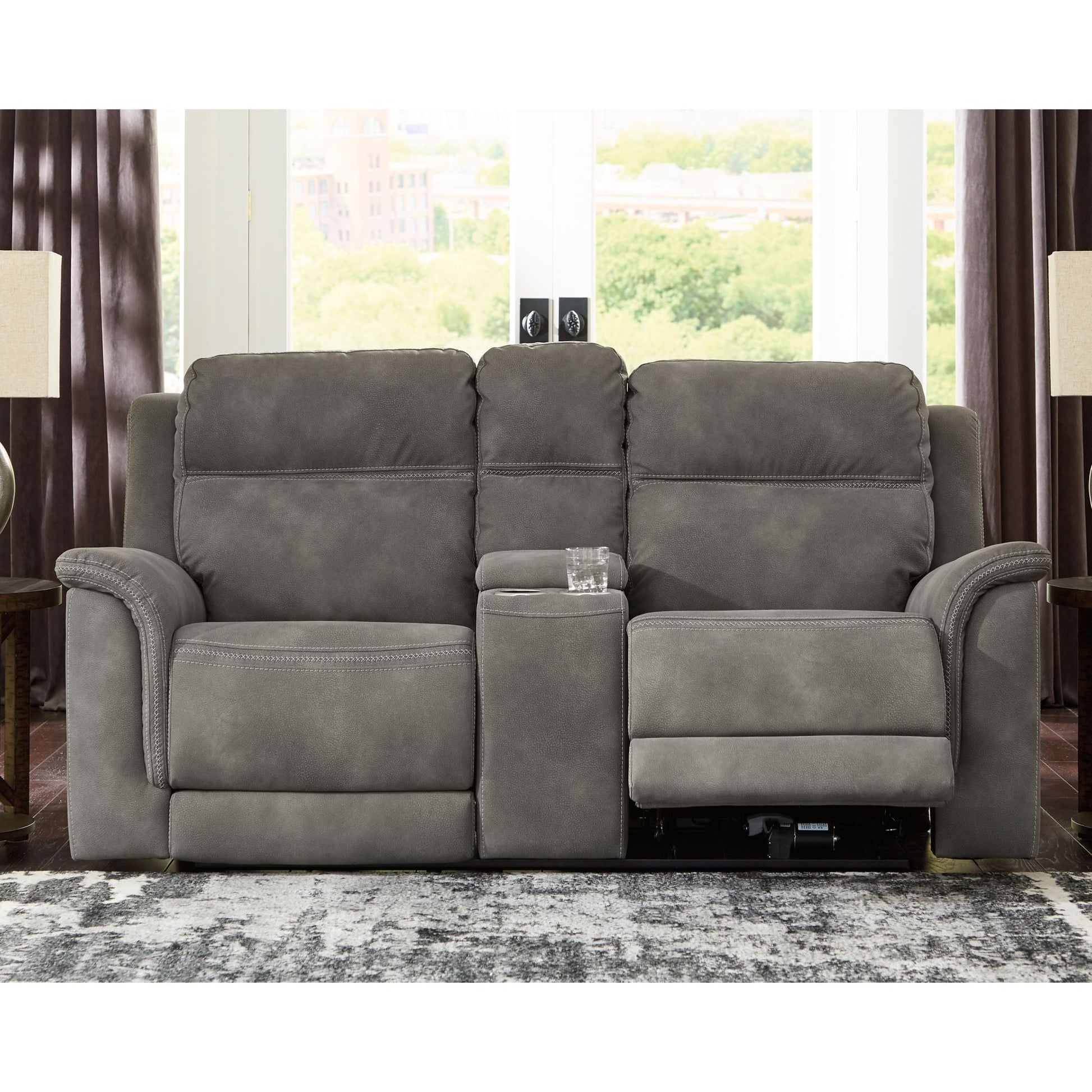 Next Power Reclining Loveseat - Sand