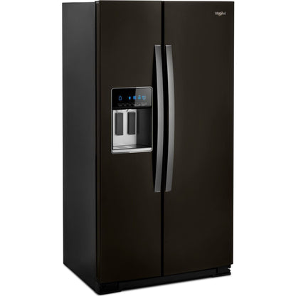 Whirlpool Side x Side Fridge (WRS571CIHV) - Black Stainless