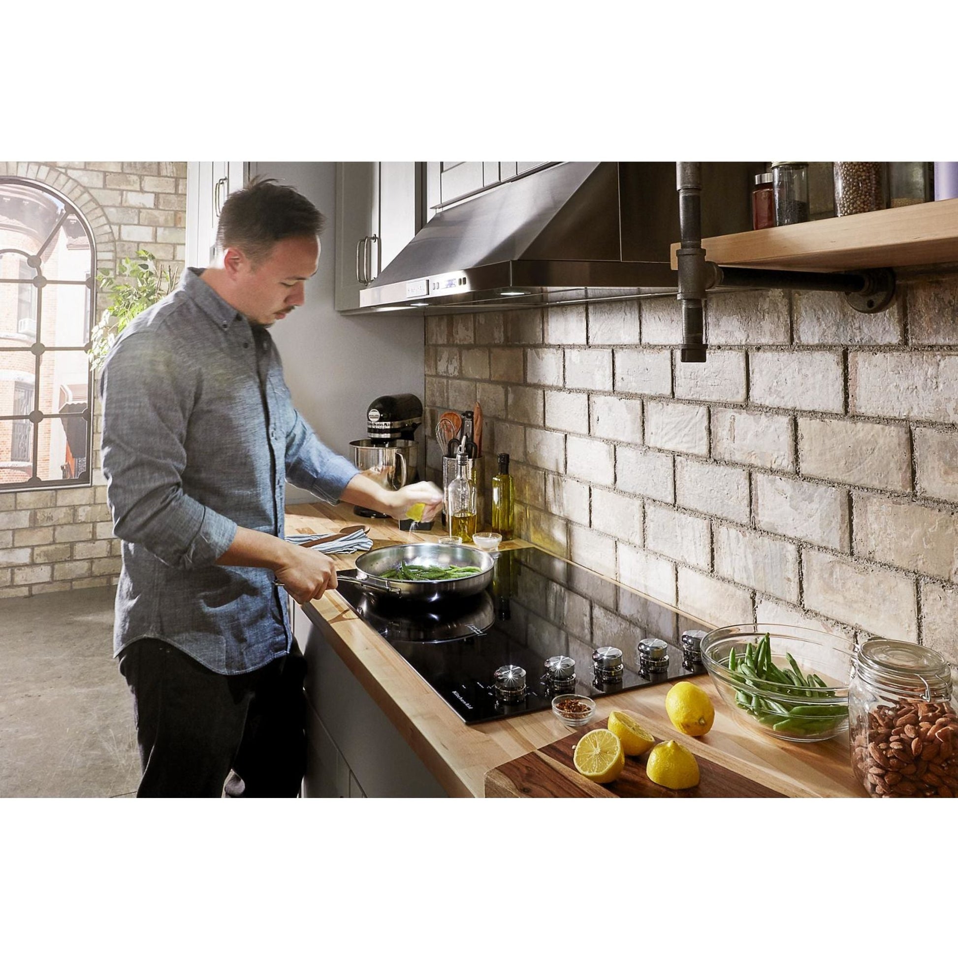 KitchenAid 30" Cooktop (KCES550HBL) - Black