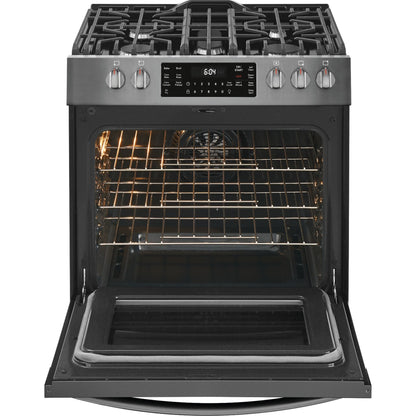 Frigidaire Gallery Gas Range (FGGH3047VD) - Black Stainless