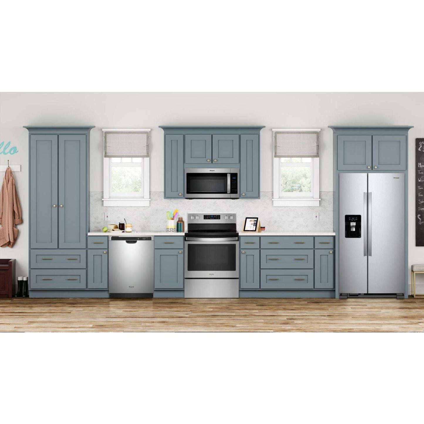 Whirlpool Side x Side Fridge (WRS325SDHZ) - Stainless Steel