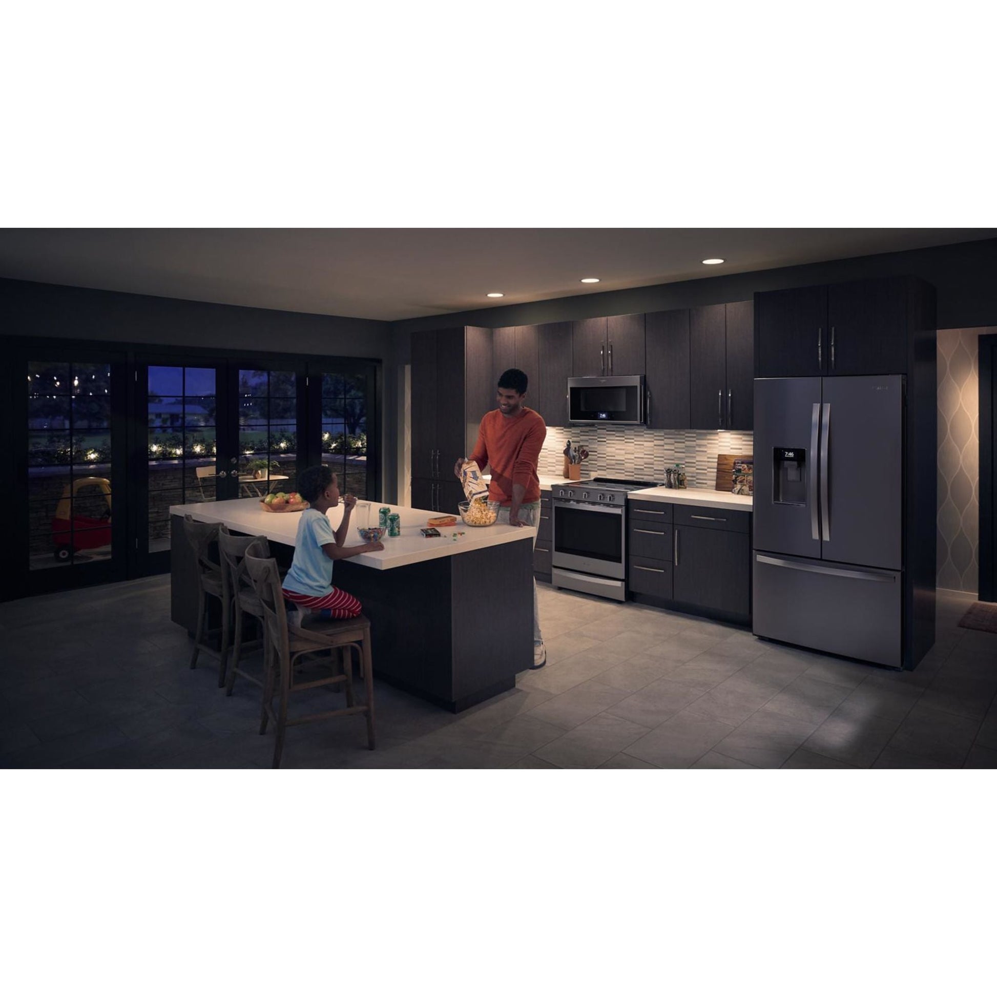 Whirlpool Front Control Range (YWEE750H0HZ) - Stainless Steel